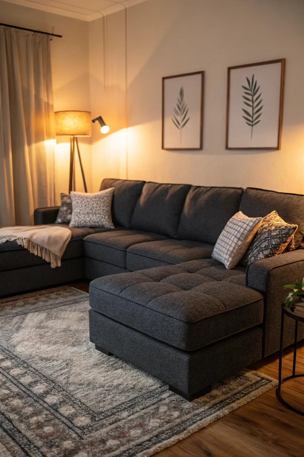 A snug retreat crafted for maximum relaxation.