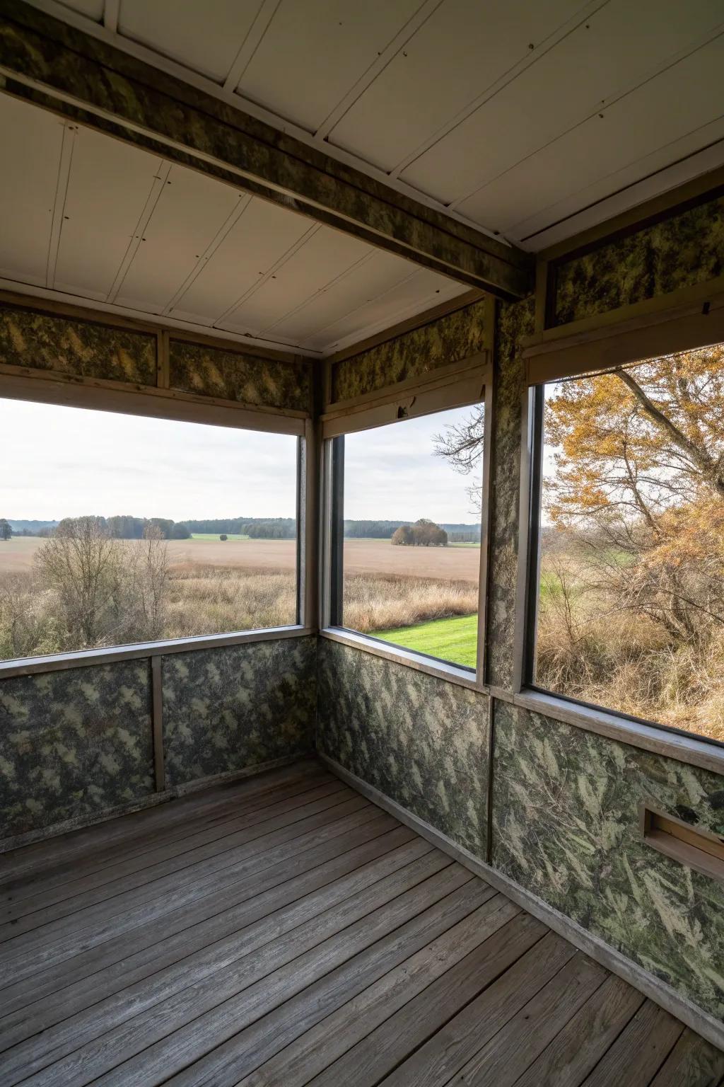 Intentionally placed windows ensure you never miss the thrill of the outdoors.