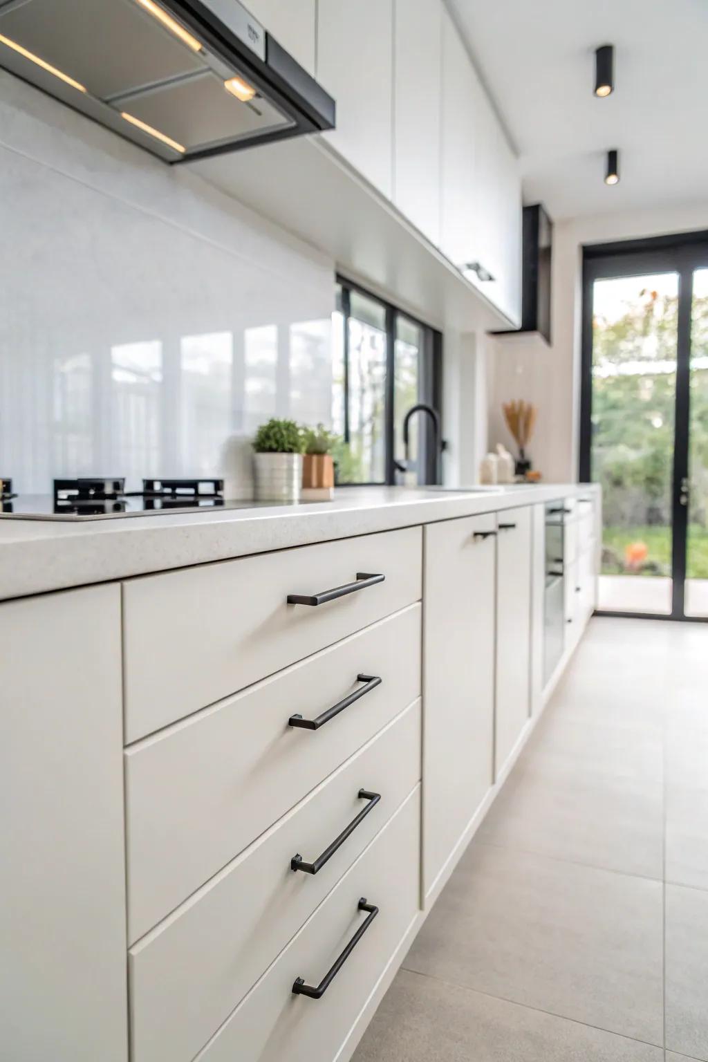 Minimalist bars introduce an element of modern sophistication to any culinary space.