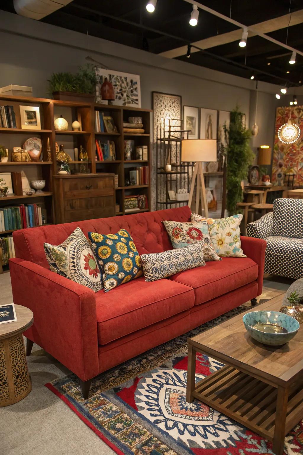 An assorted mix of designs imparts an unmatched appeal and individuality to your personal space.