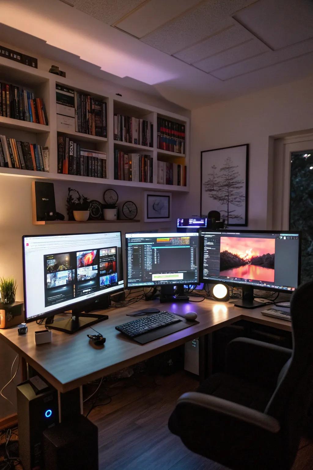Expand your creative horizons with a multi-screen setup.