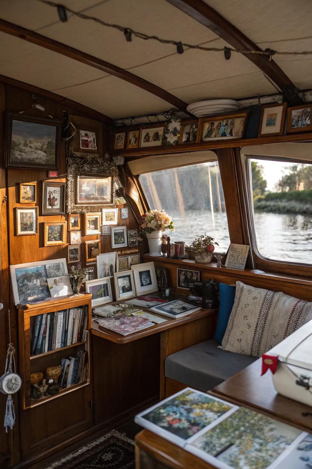 Personal touches add warmth and tell your unique story.