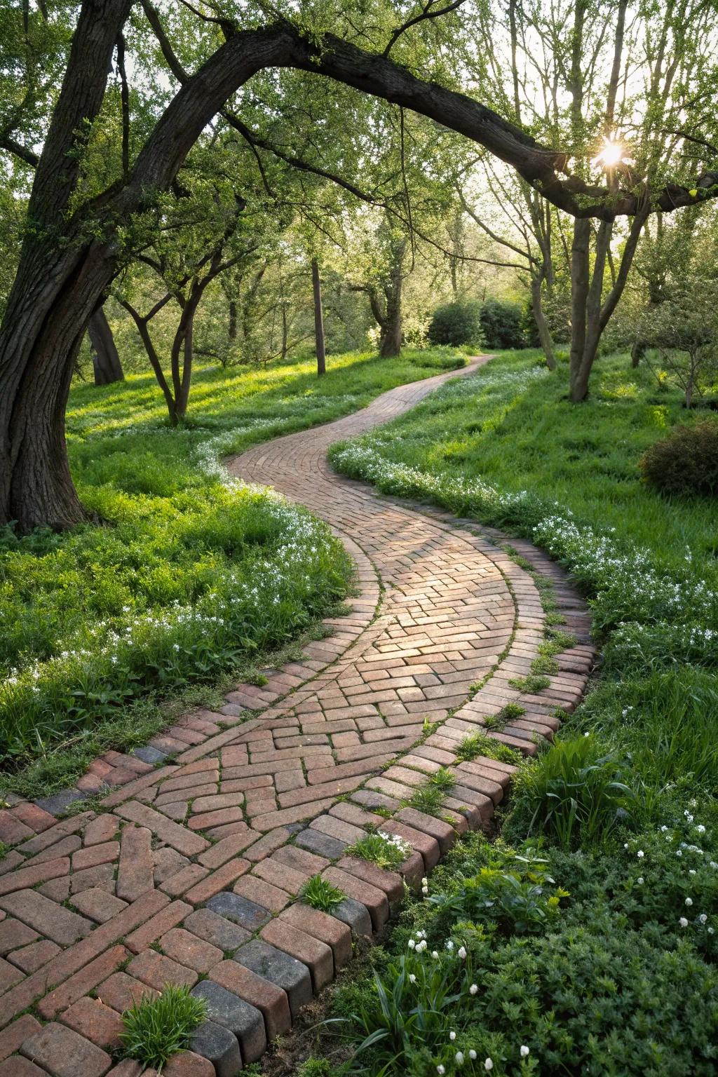 Follow the path to your secret garden oasis.