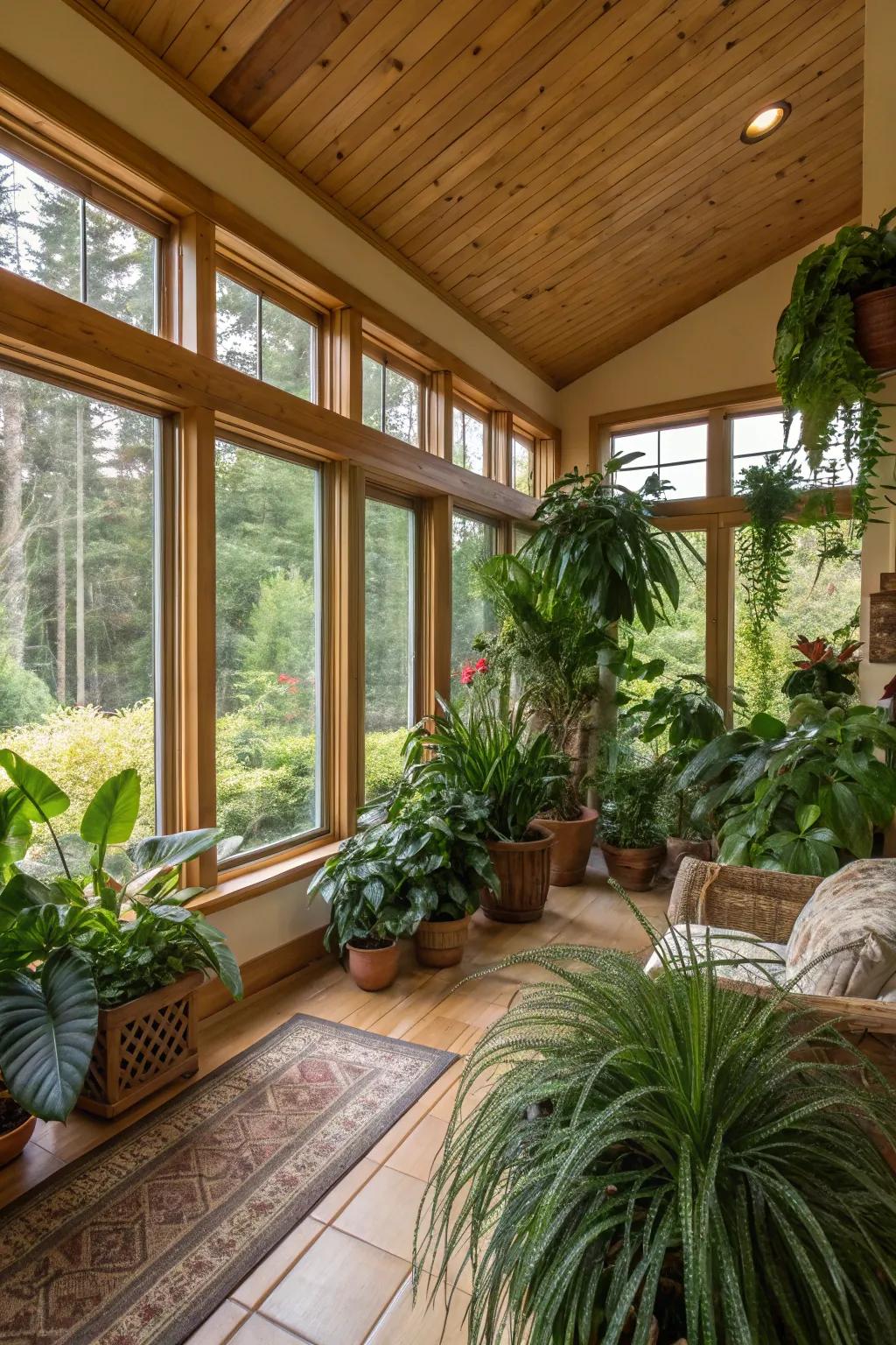 Indoor foliage injects life and freshness into your living space.