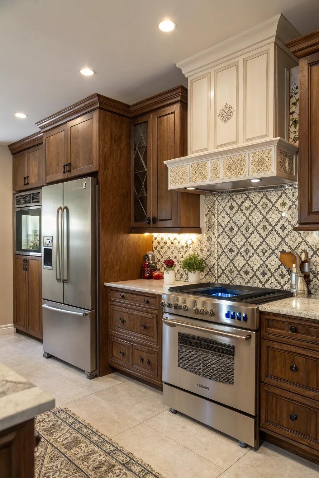 A harmonious blend of modern convenience and traditional charm.