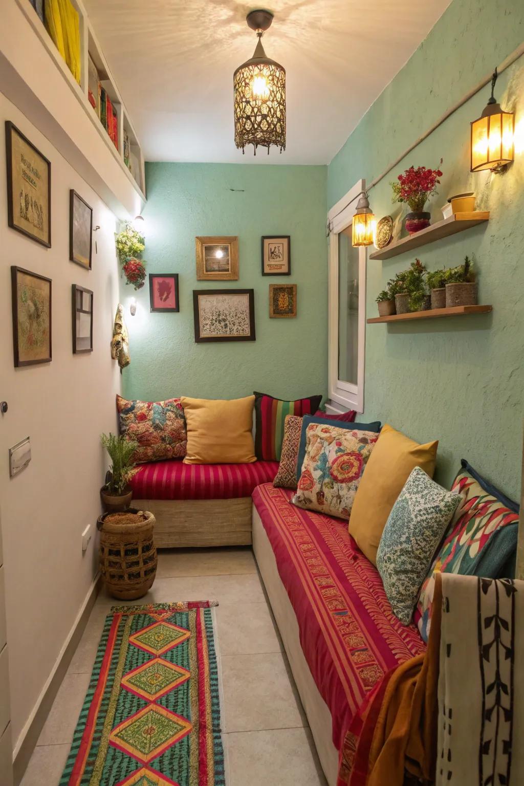 Accessories offer an easy way to add color and vibrancy.