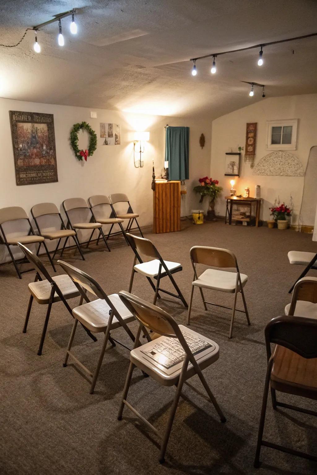 Borrowing things ensures you have everything that you need without having to worry about storage.