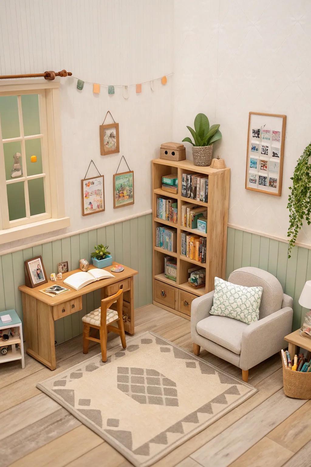 An unadorned haven extends stark simplicity and finesse.