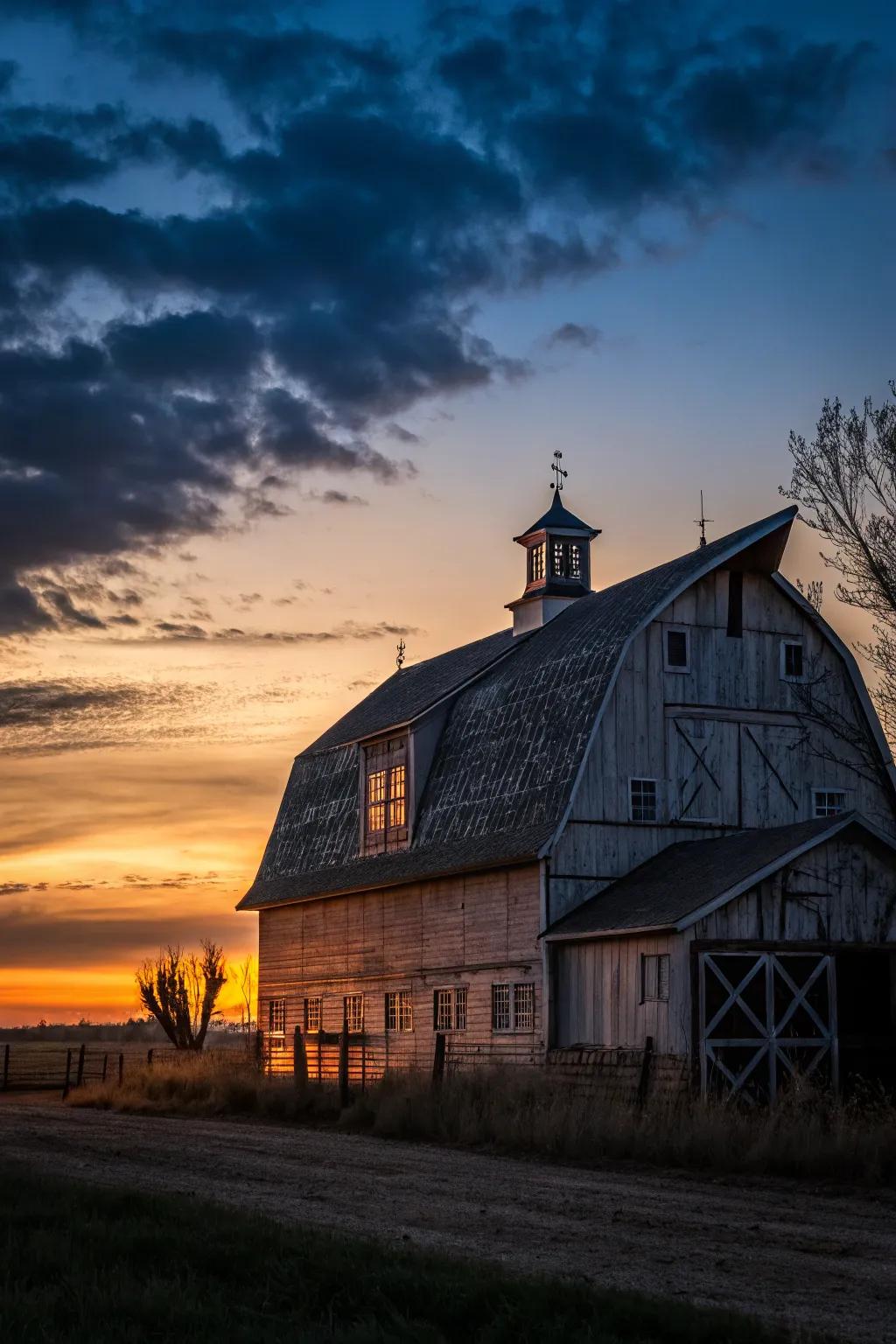 Elaborate designs lend a dramatic touch to any barn.