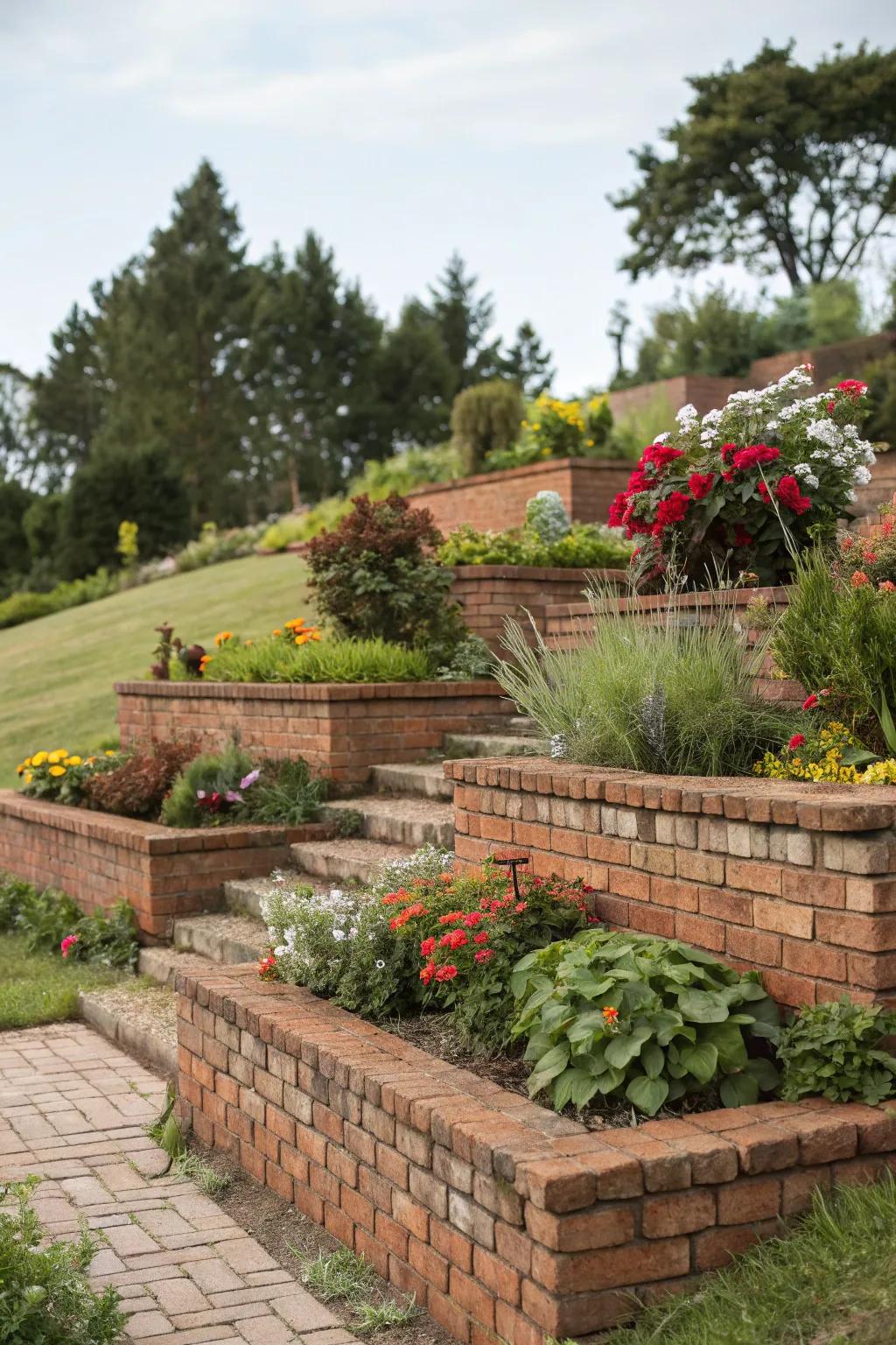 Graded designs enrich magnitude and proportion to your garden.