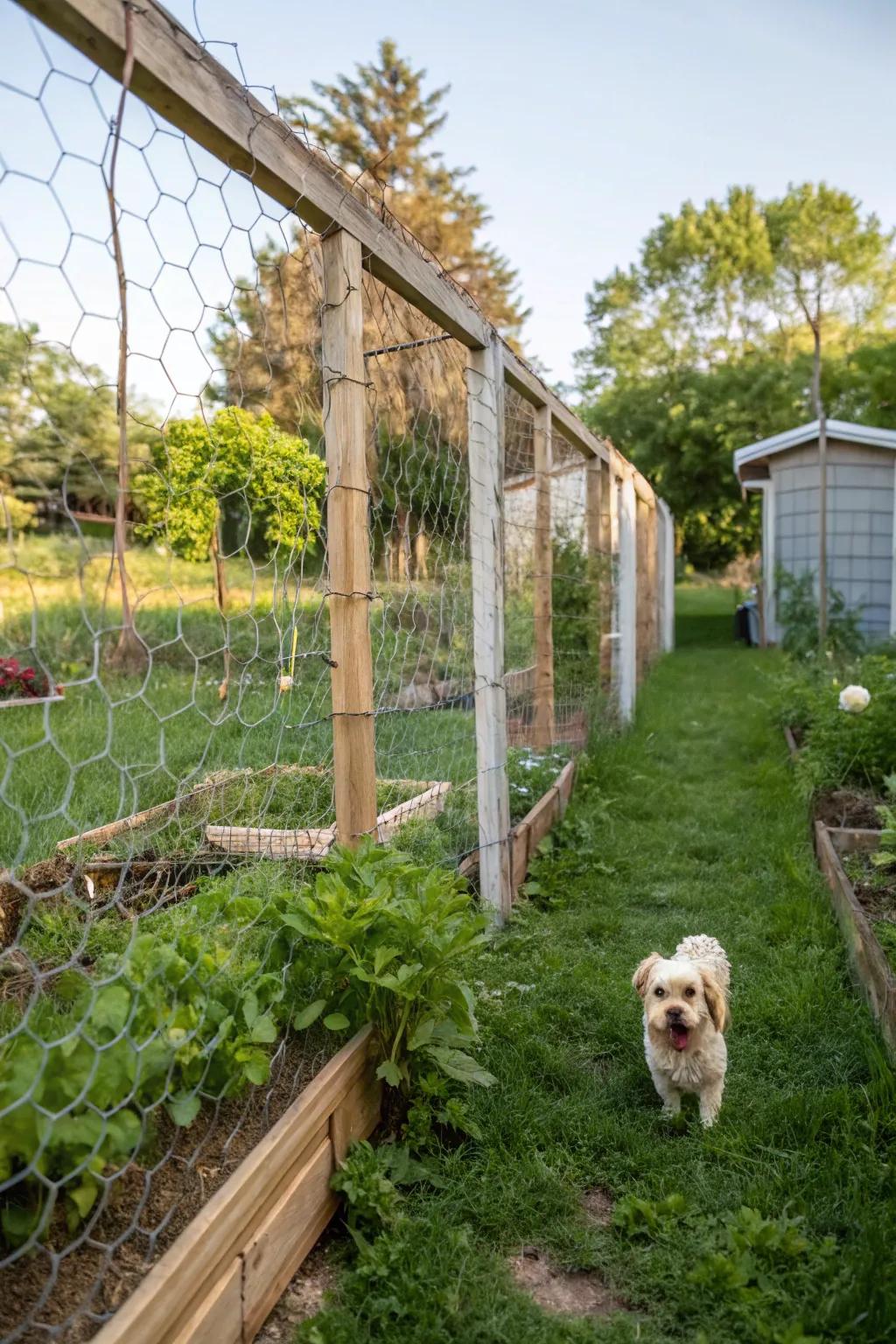 Poultry mesh is an adaptable, economical choice for temporary fencing requirements.