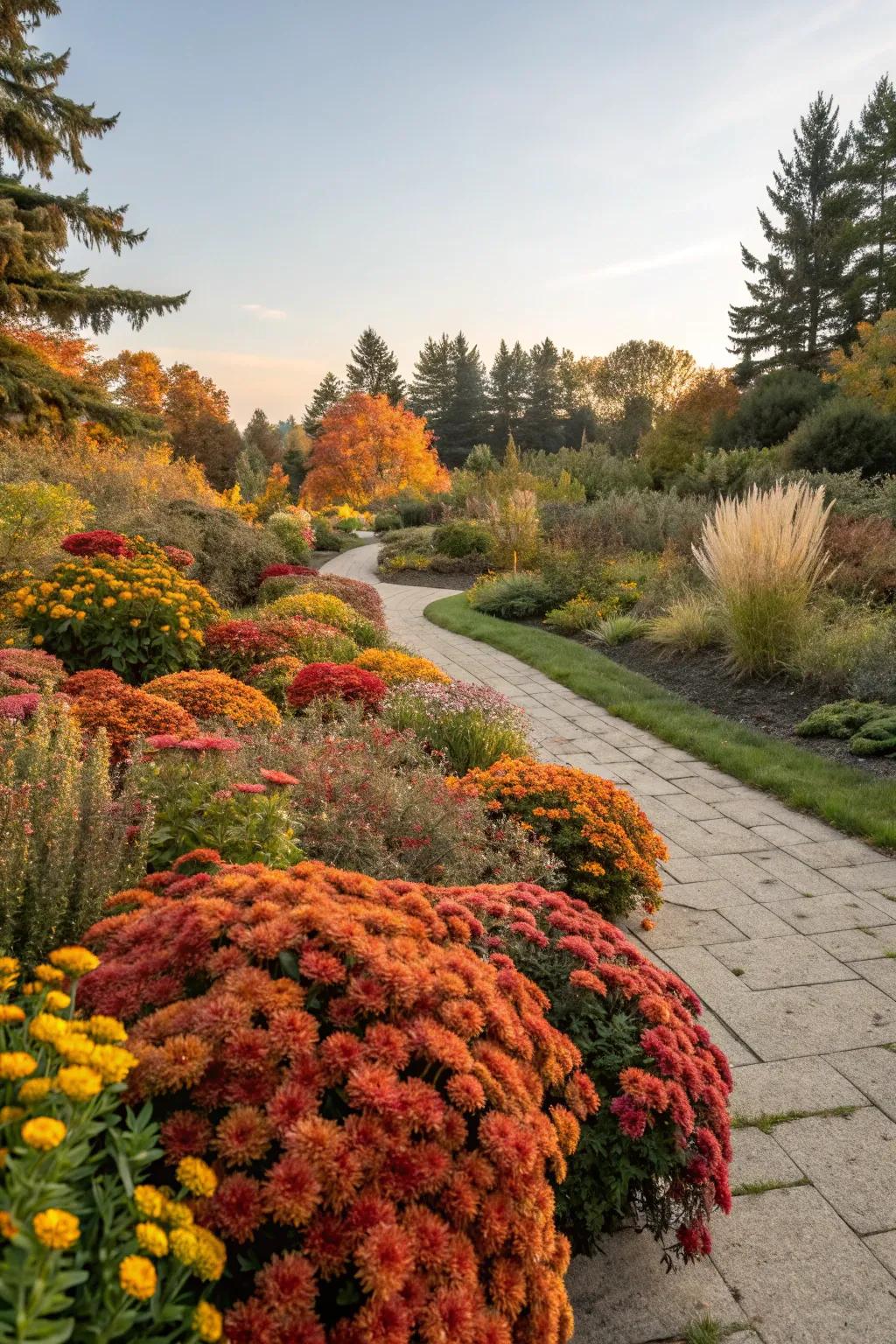 Let autumn-blooming flowers bring life to your garden.