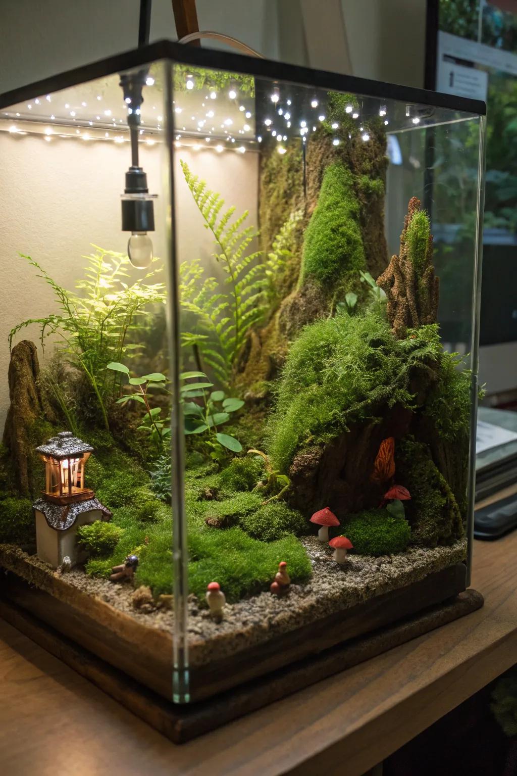 Step into a woodland wonderland with enchanting details.