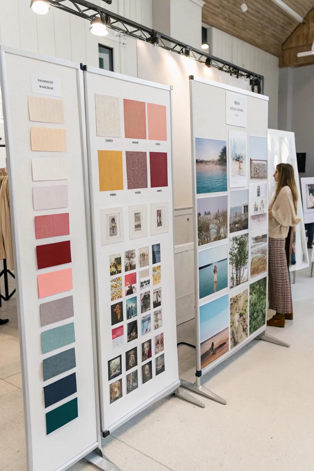 Achieve visual balance with a board committed to your favorite color schemes.