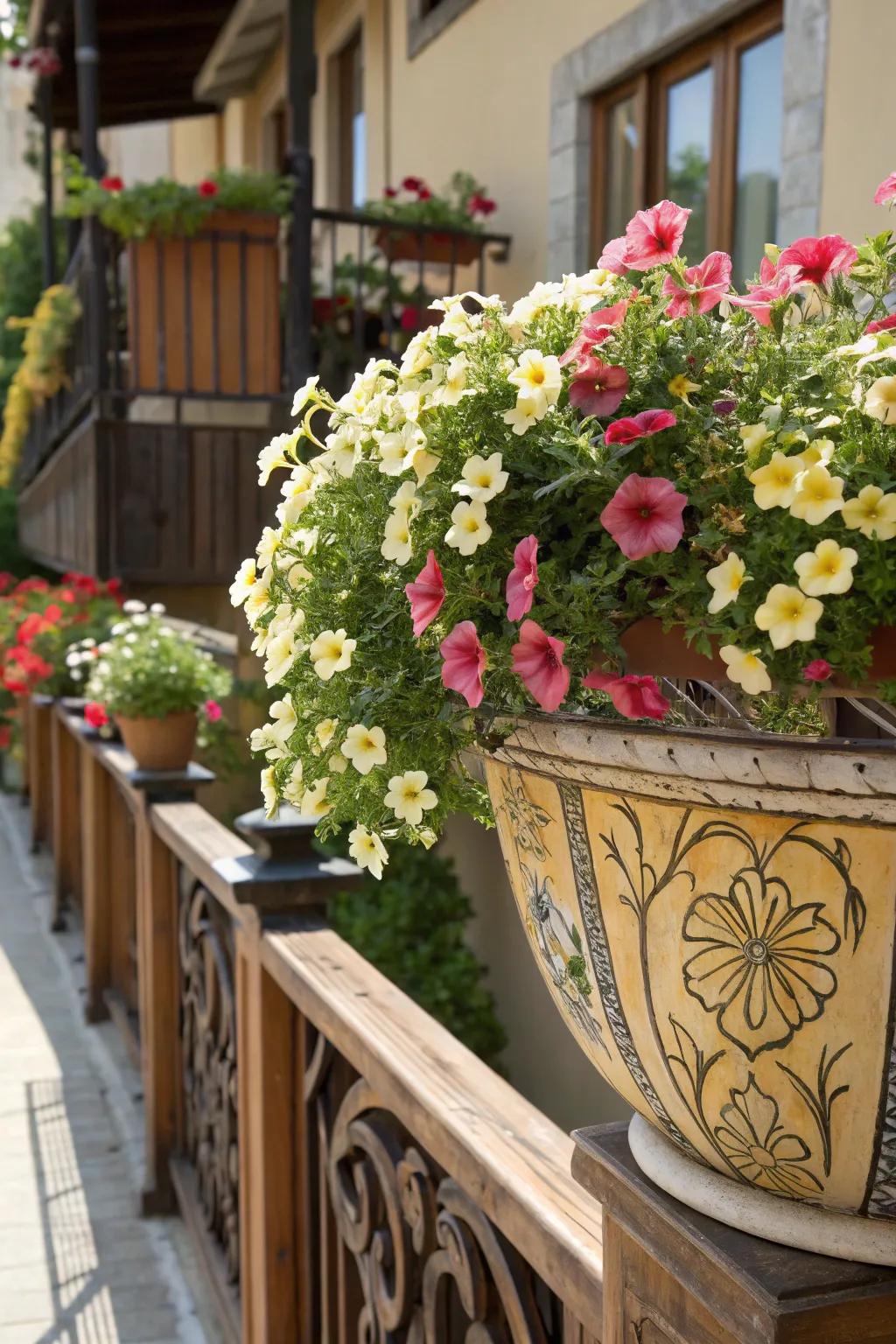 Million Bells elegantly draping in direct sunlight.