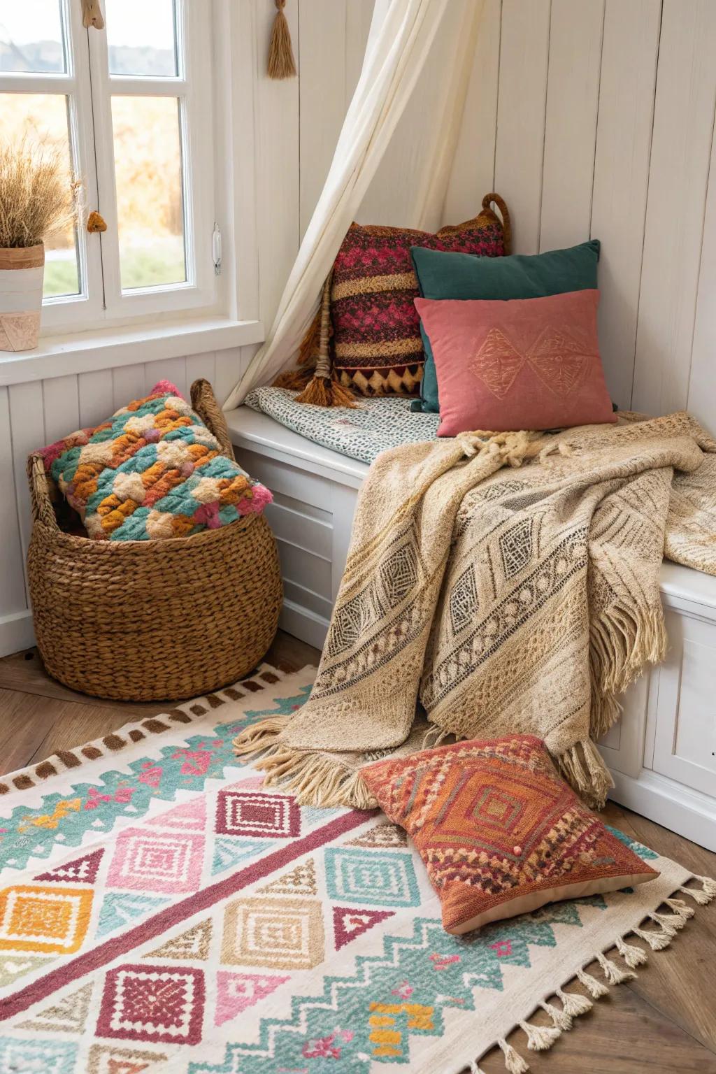 Designs and weaves breathe life into modern Southwestern interiors.