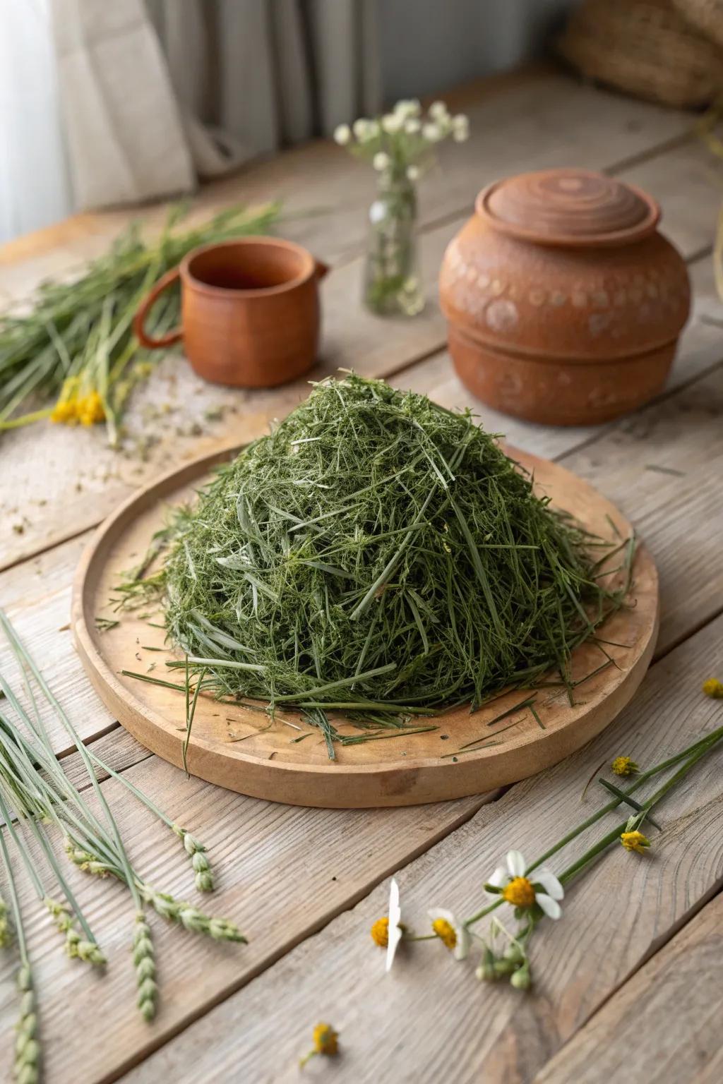 Transform your garden naturally with the simple elegance of grass clippings. 🌿✨ #OrganicGardening #MinimalistStyle