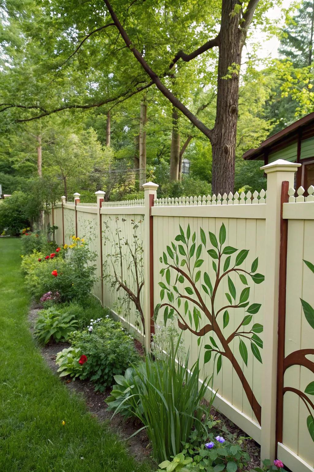 Nature-inspired elements foster serenity in your outdoor area.