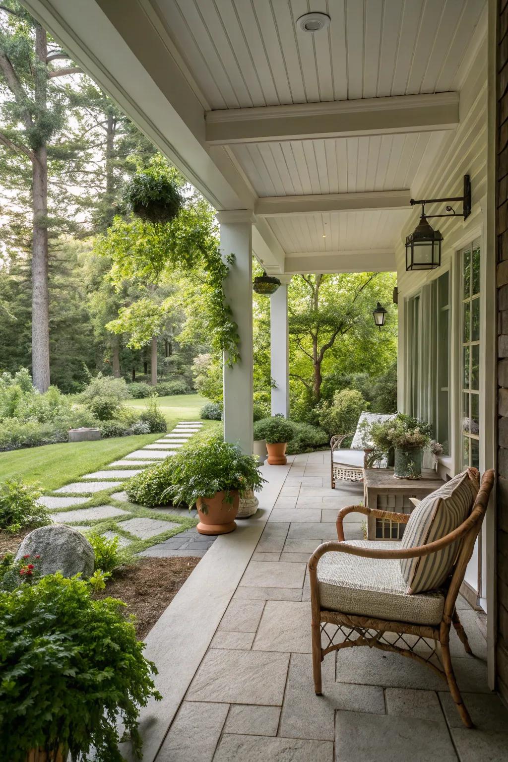 Blend outdoor and indoor spaces with an open-air design.