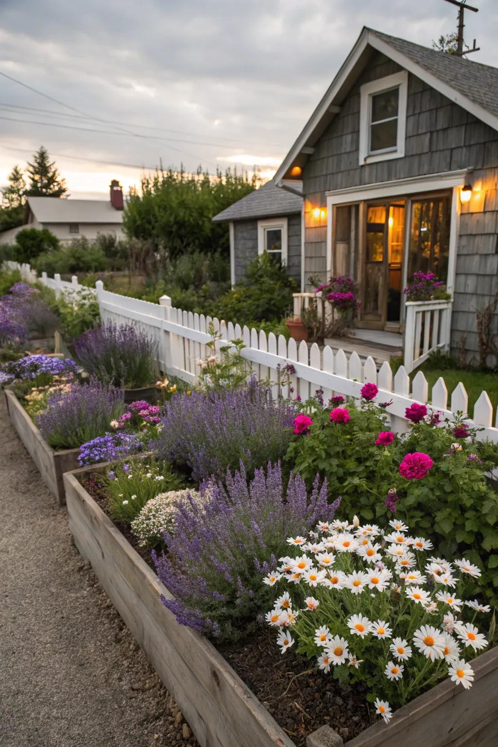 English gardens bring fantasy and romance.