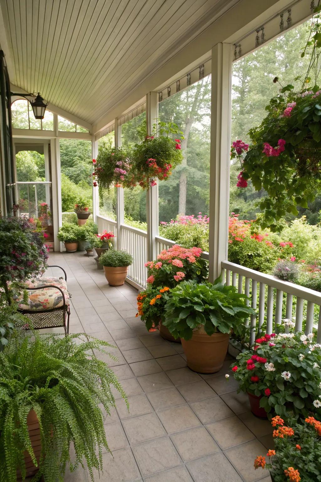 A vibrant floral space that honors nature.