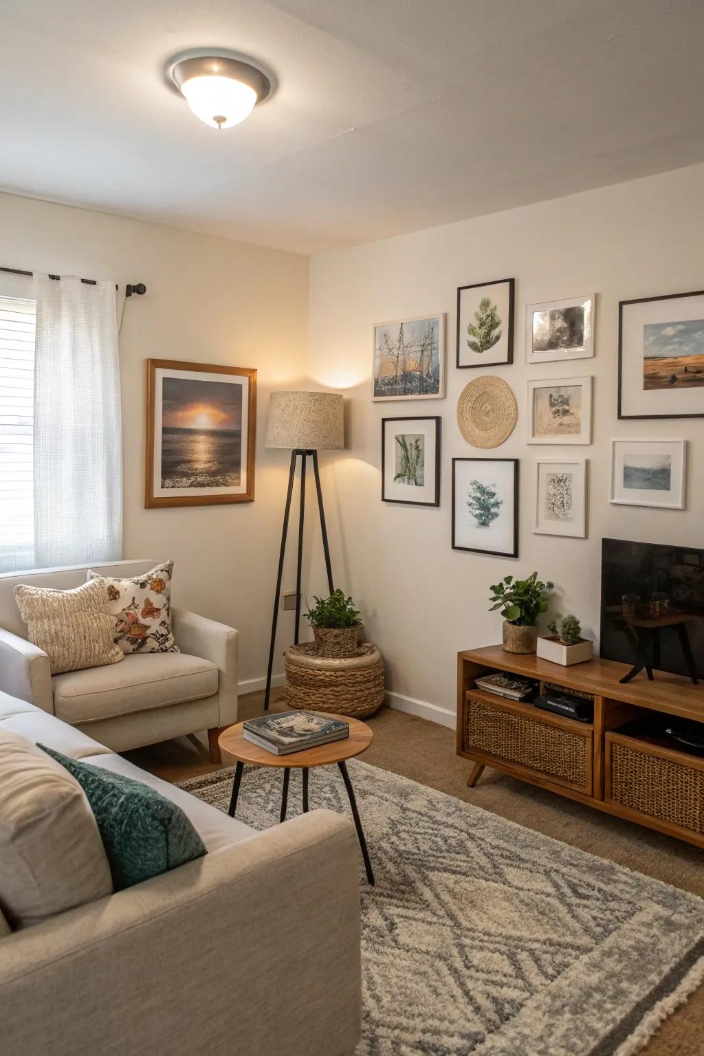 Thoughtfully selected decor can truly personalize your space.