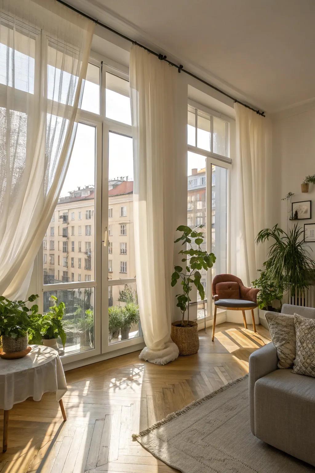 Let natural light make your space brighter.