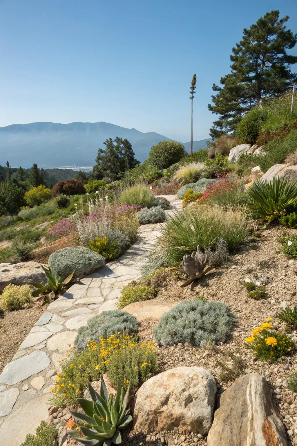 Easy beauty with low-maintenance alpine plants.