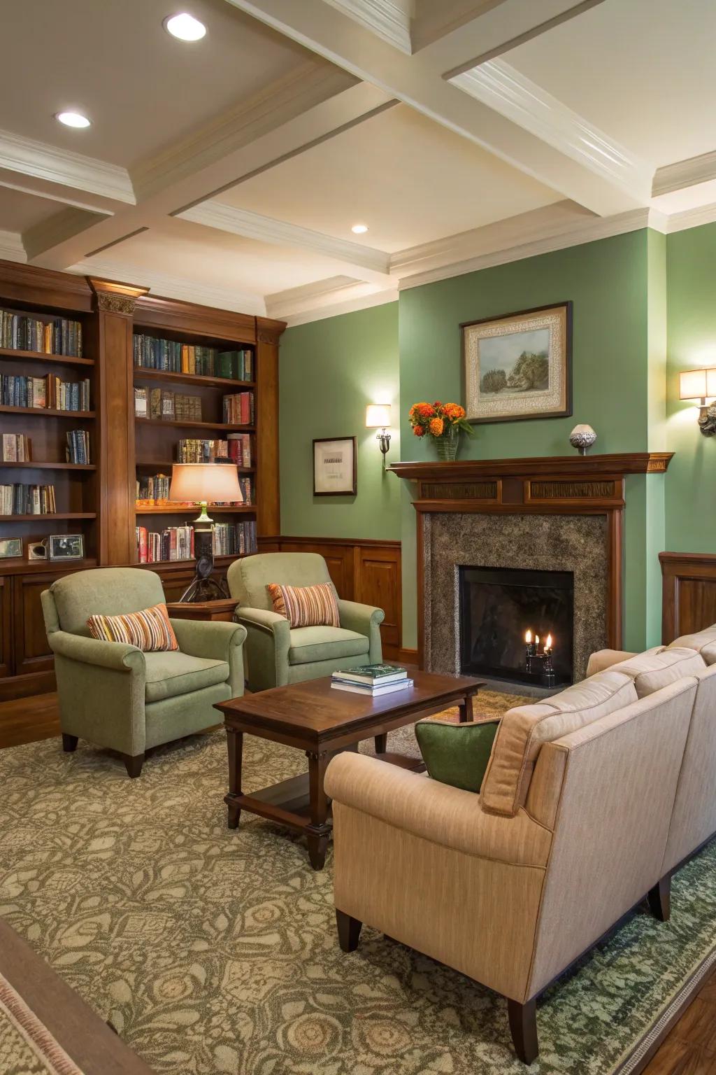 Comforting shades bring relaxation and comfort