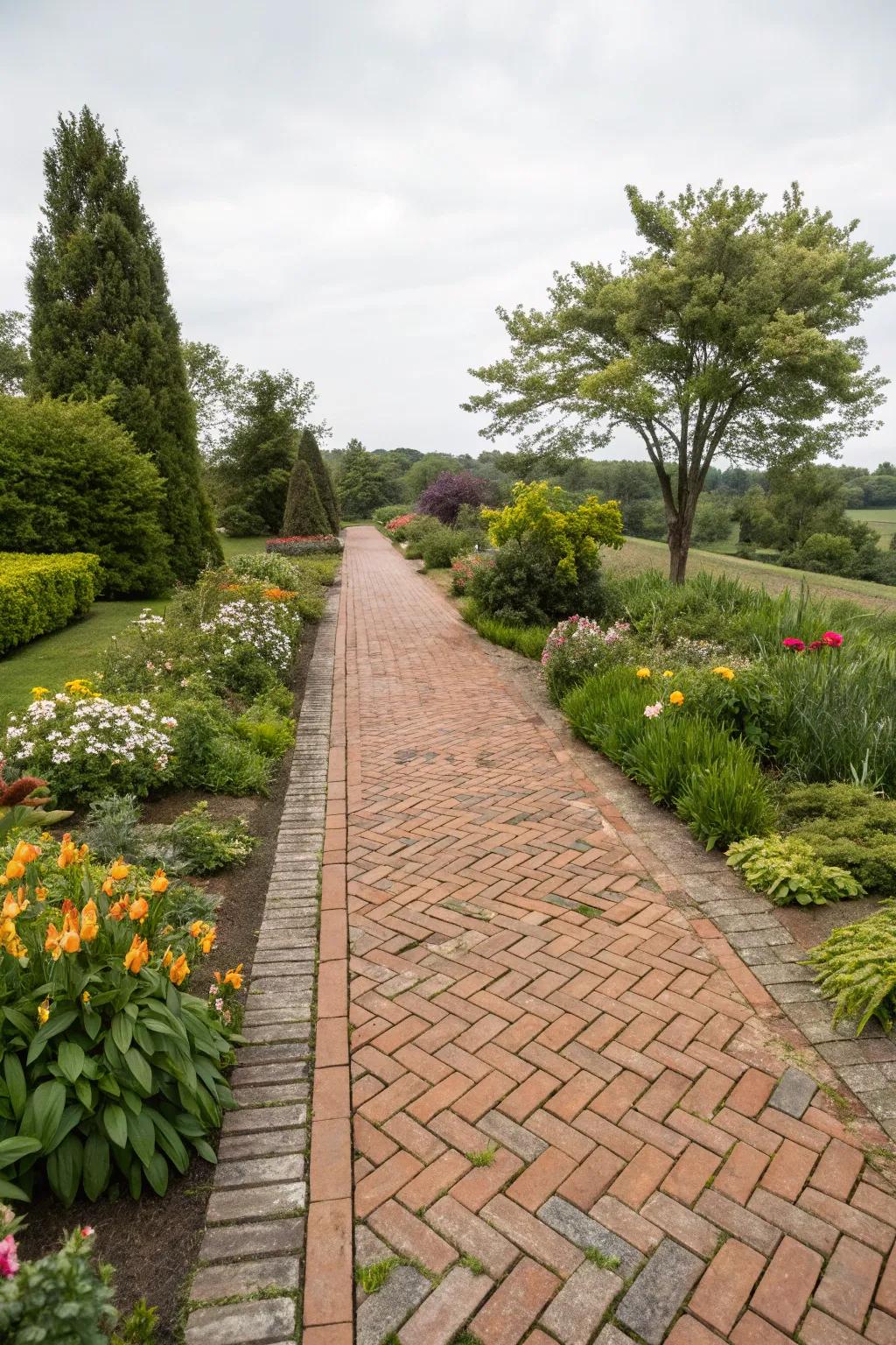 Basketweave: An ageless option for any residence.