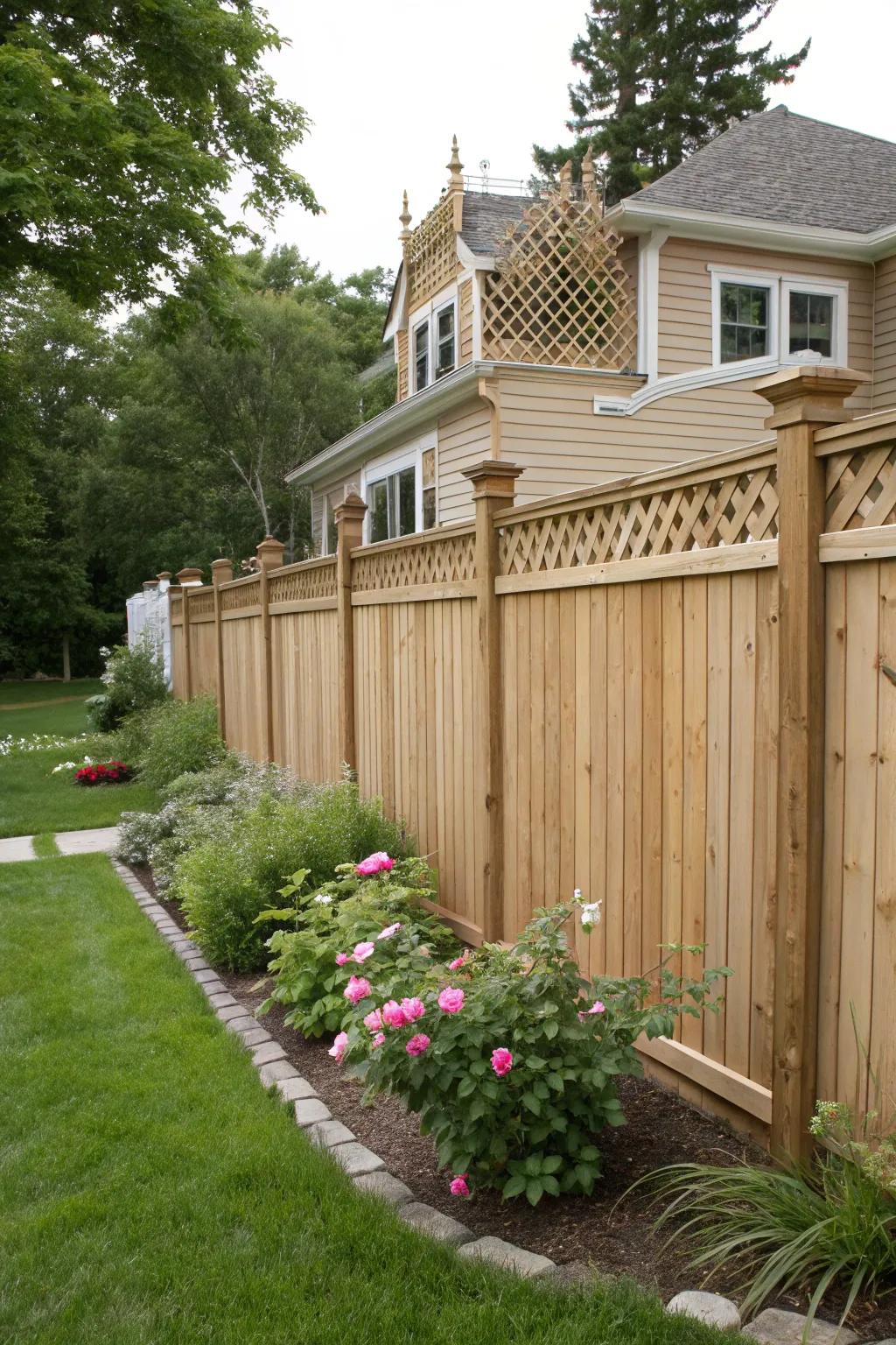 Secure your space with privacy solutions that exude style.