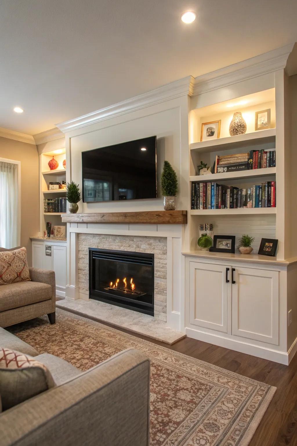 Create the ultimate entertainment hub with this setup.