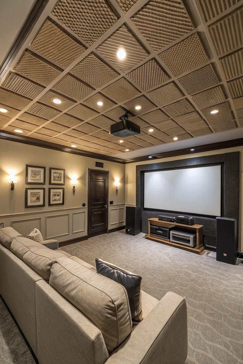 Harmonize aesthetics and sound using sonic acoustic boards.