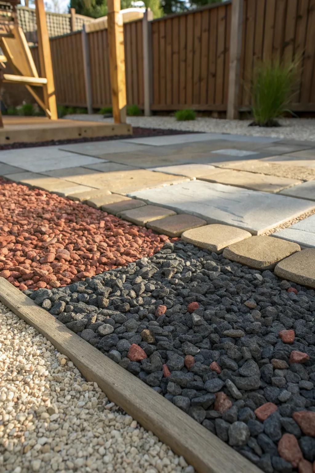 Transform your patio with a rustic gravel base—simple, stylish, and budget-friendly!