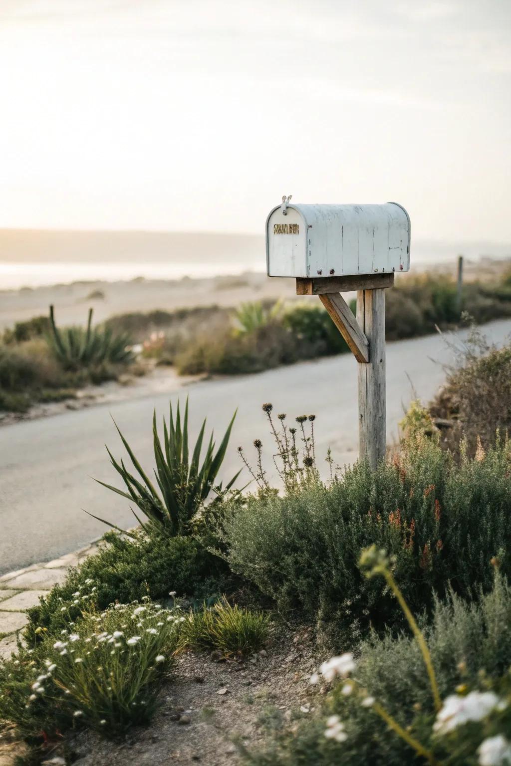 A minimalist plant selection keeps maintenance efforts low