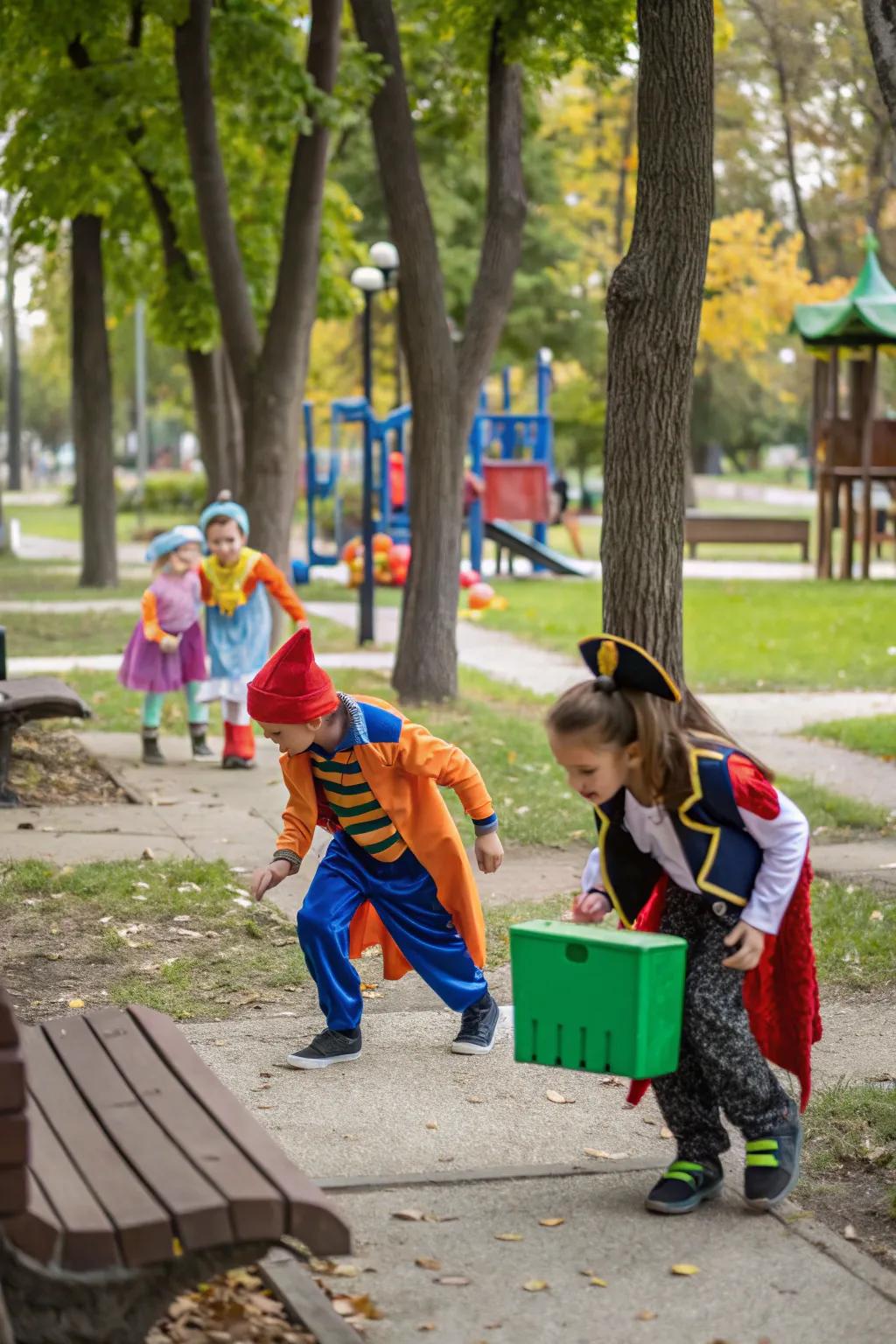 Themed games enrich the party with thrill and participation.