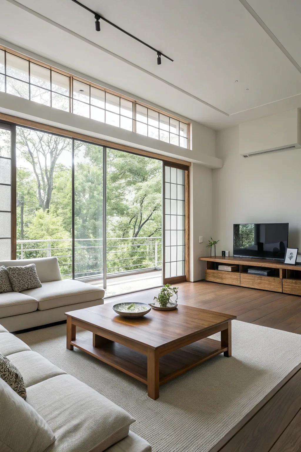 Understated design brings peace and order to living spaces.