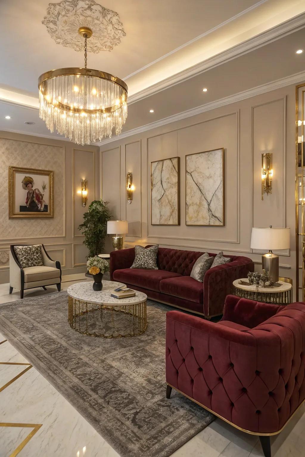 Elevate your Sims 4 living room with a touch of luxury.