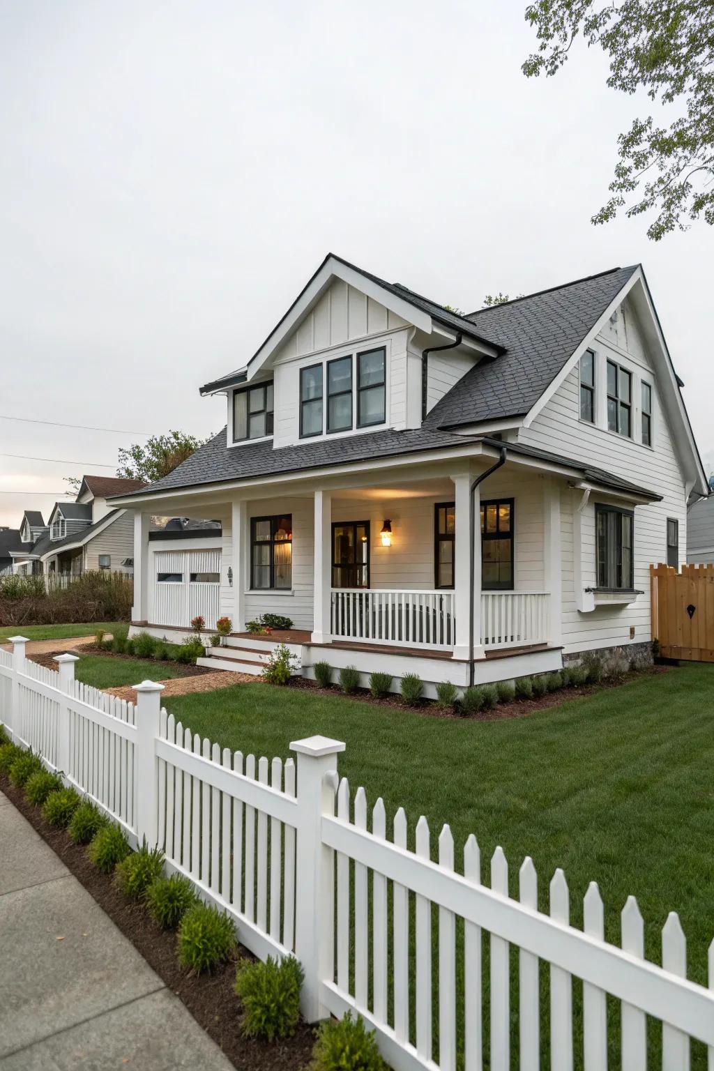 A fusion of modern and age-old styles forges an enduring frontage.