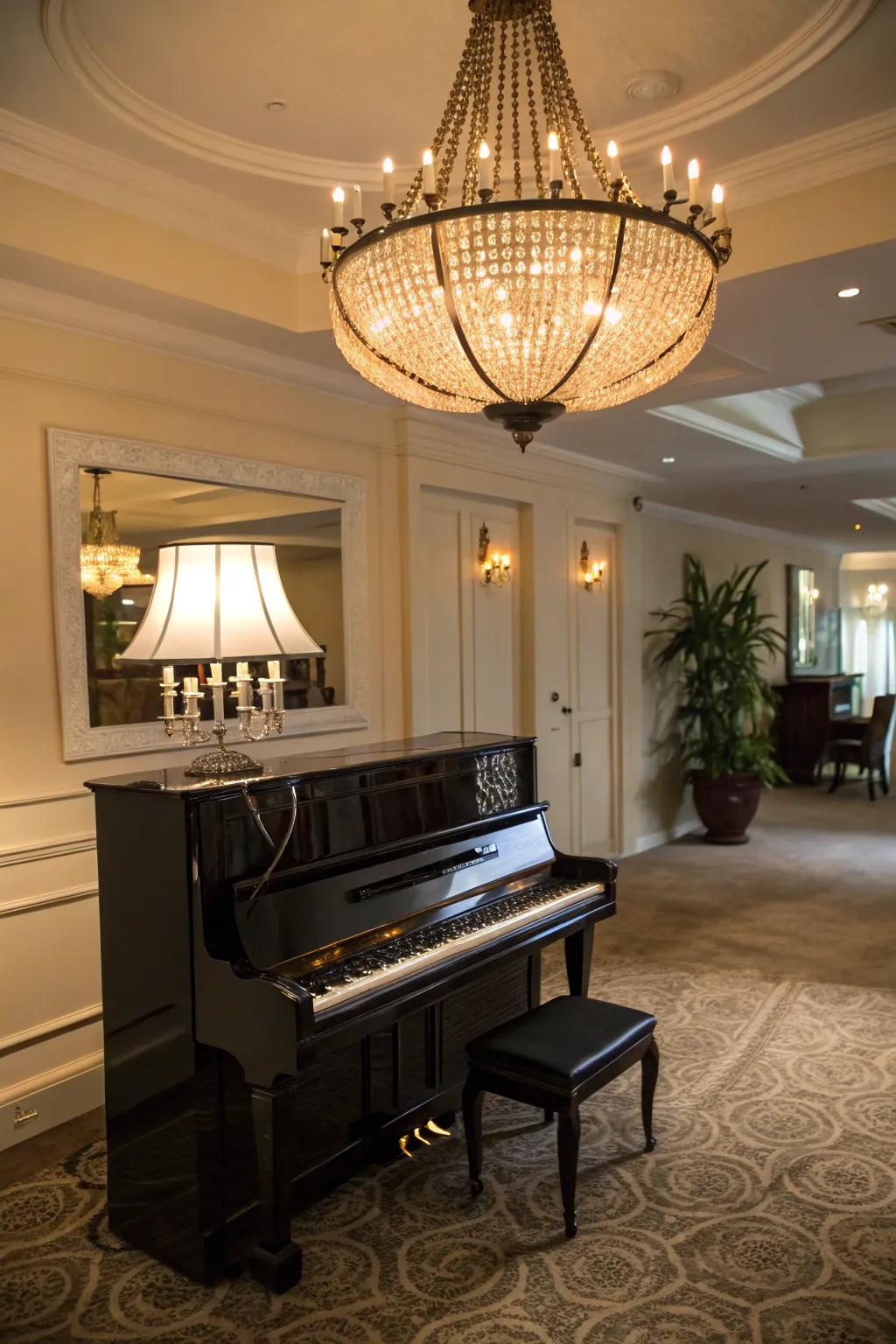 Set the stage for music with the perfect lighting.