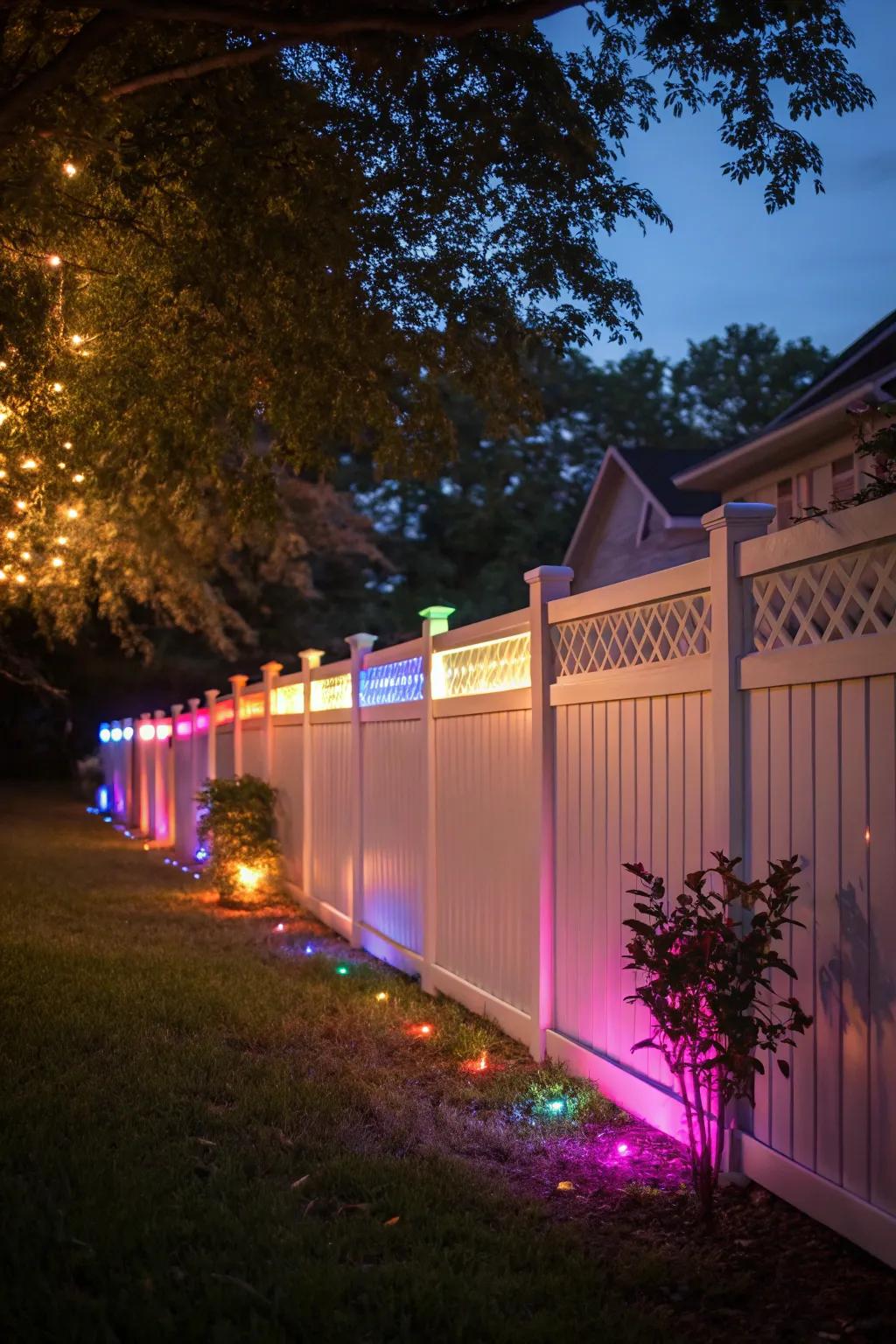 Ambient glow intensifies the relaxation component in any backyard.