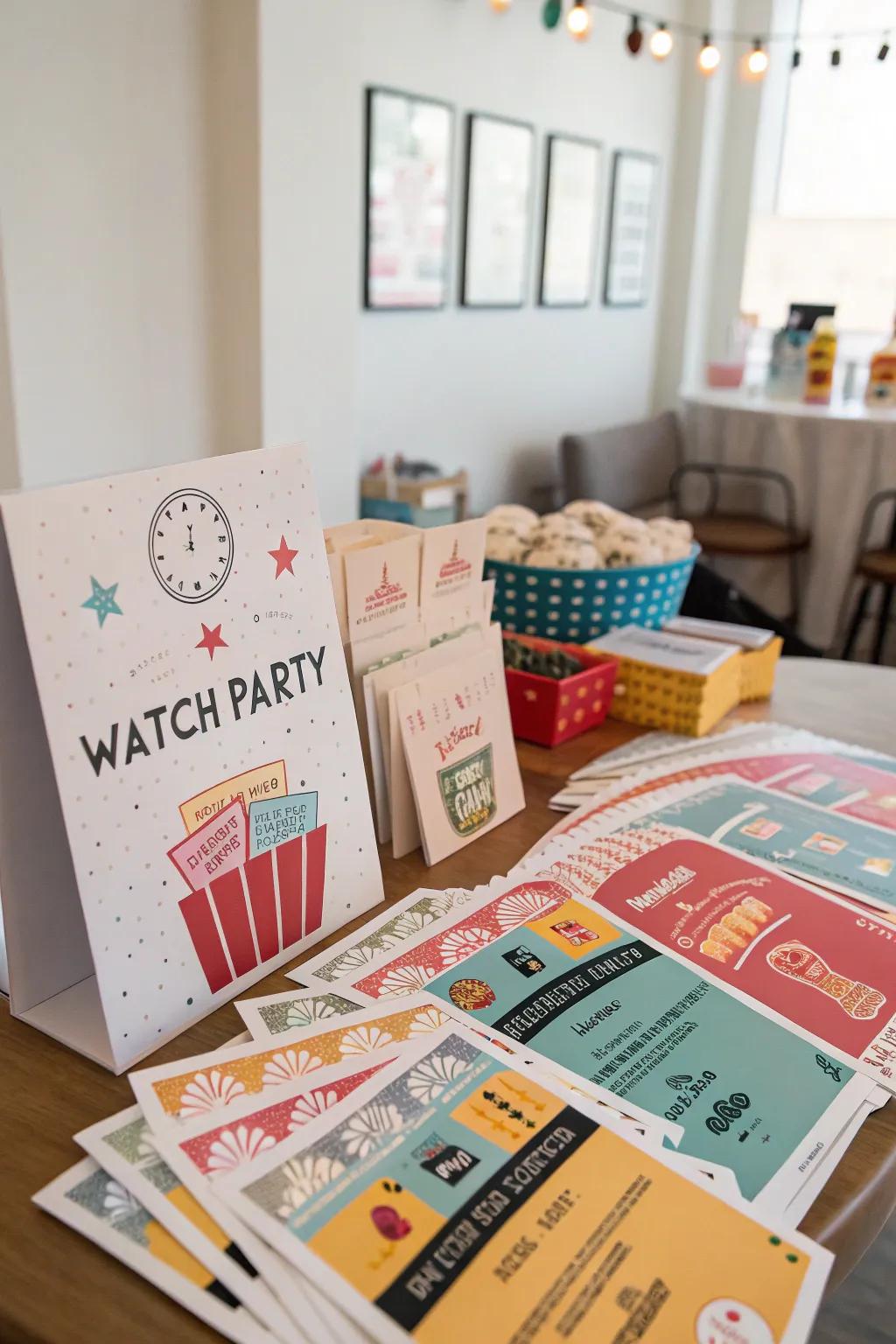 Customized invitations make your guests feel valued and excited.