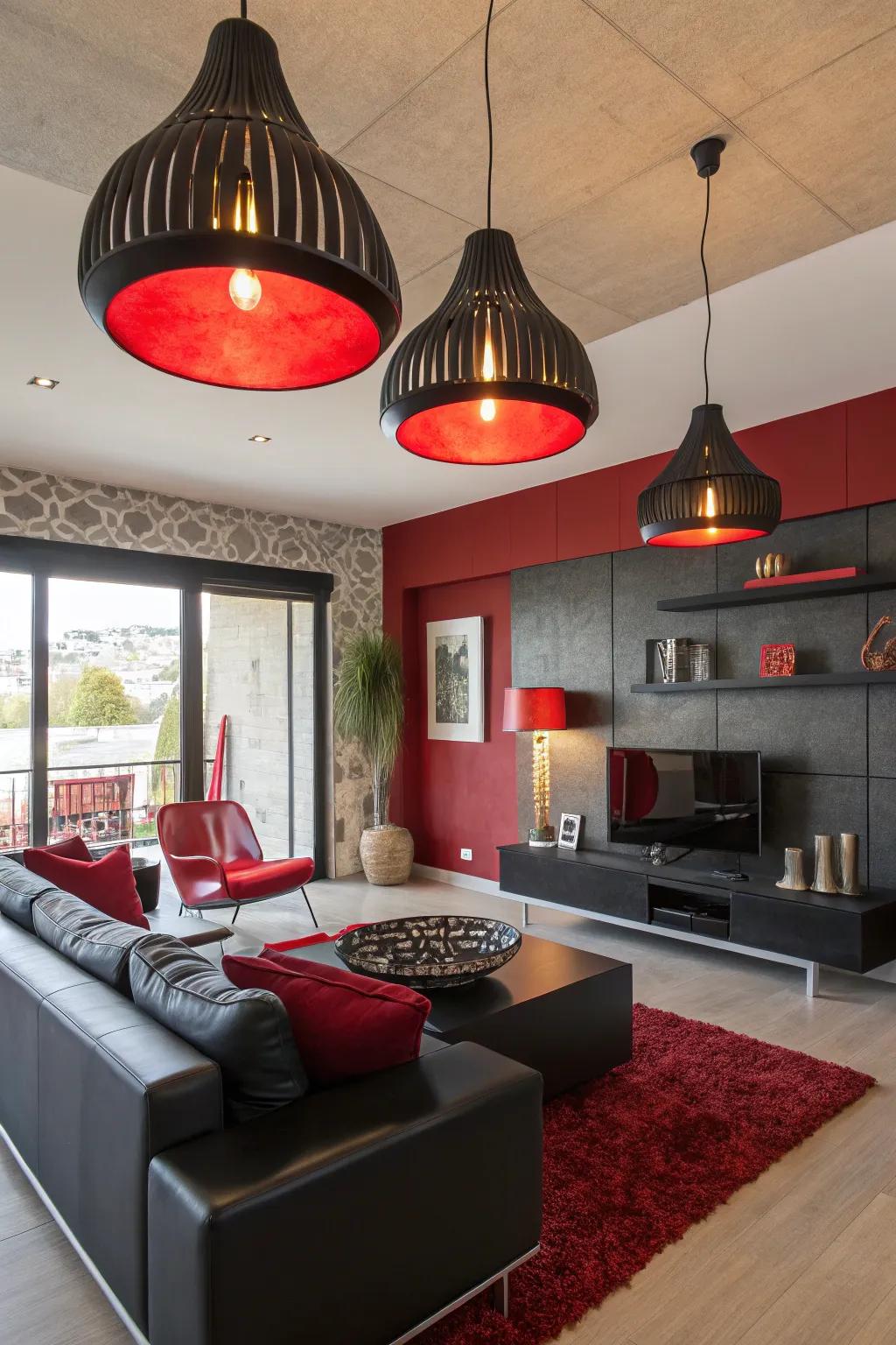 Lighting cultivates mood and magnifies contrast.