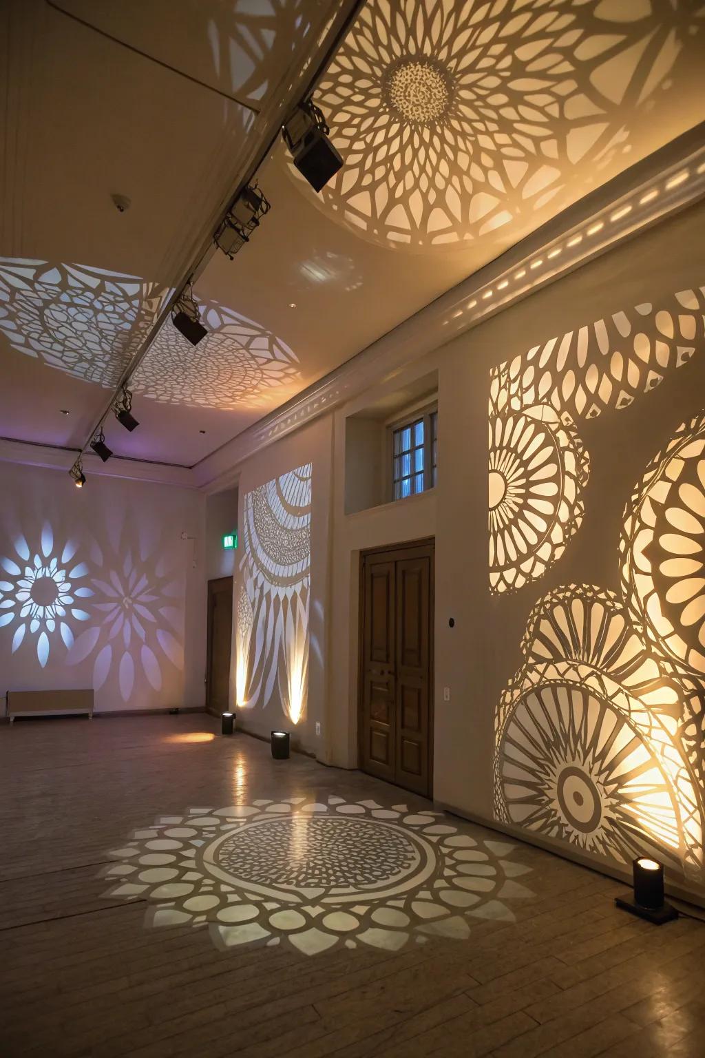 Add a dreamy element with creative lighting effects.