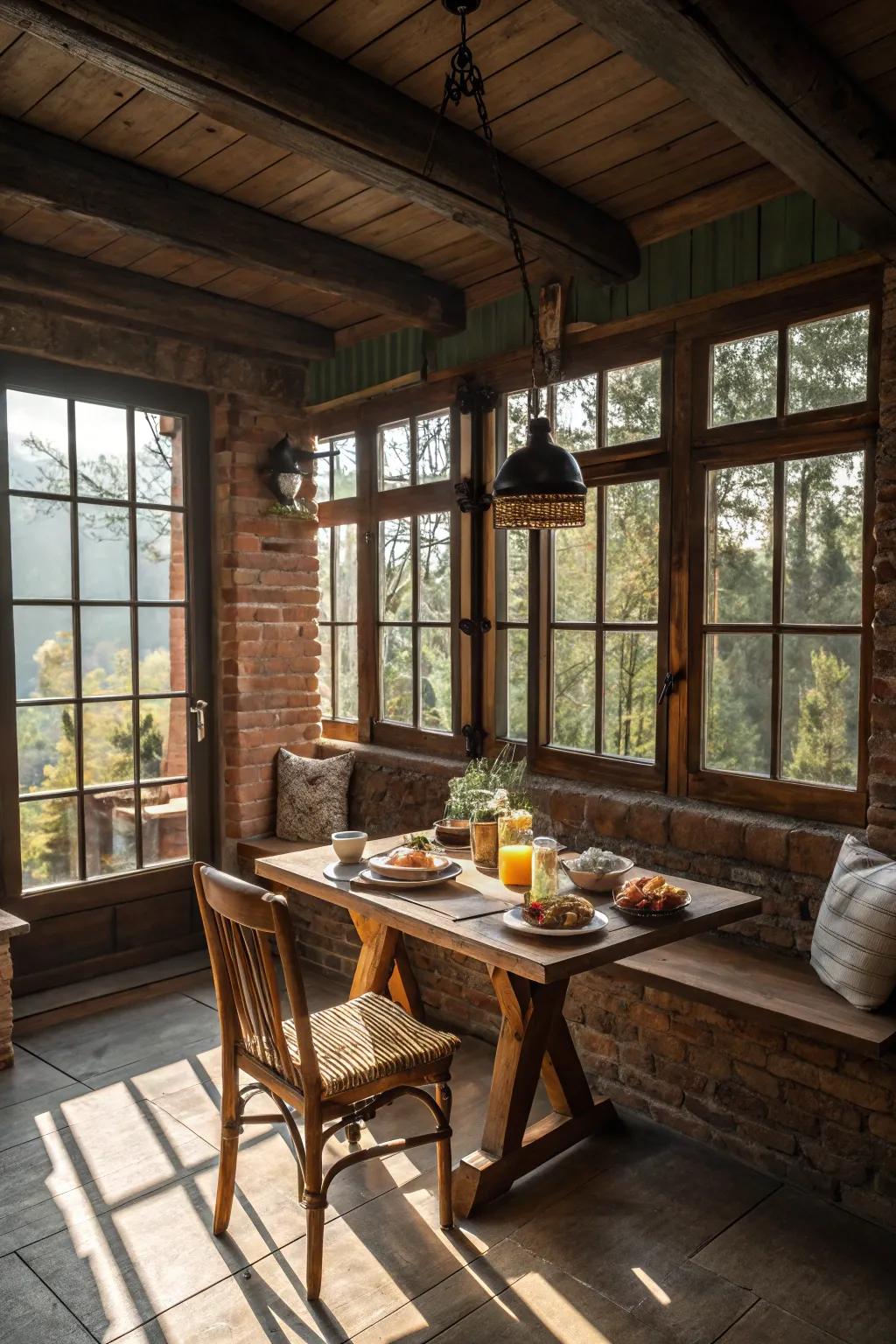 Natural light enhances the cozy ambiance of any nook.