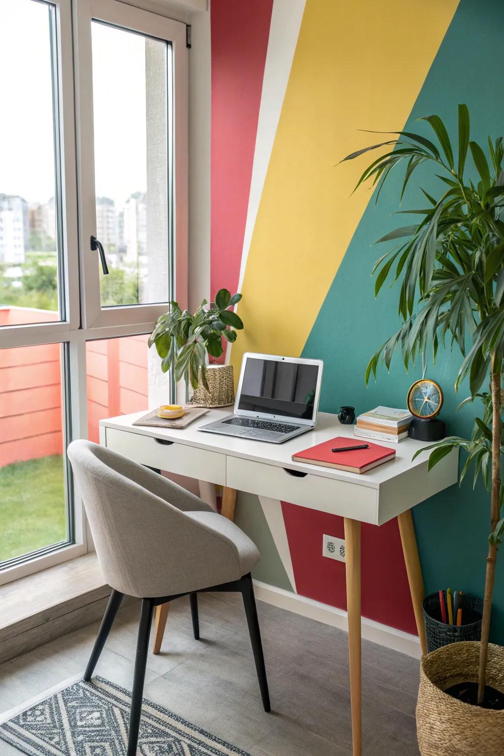 Color zones: painting your way to focus.