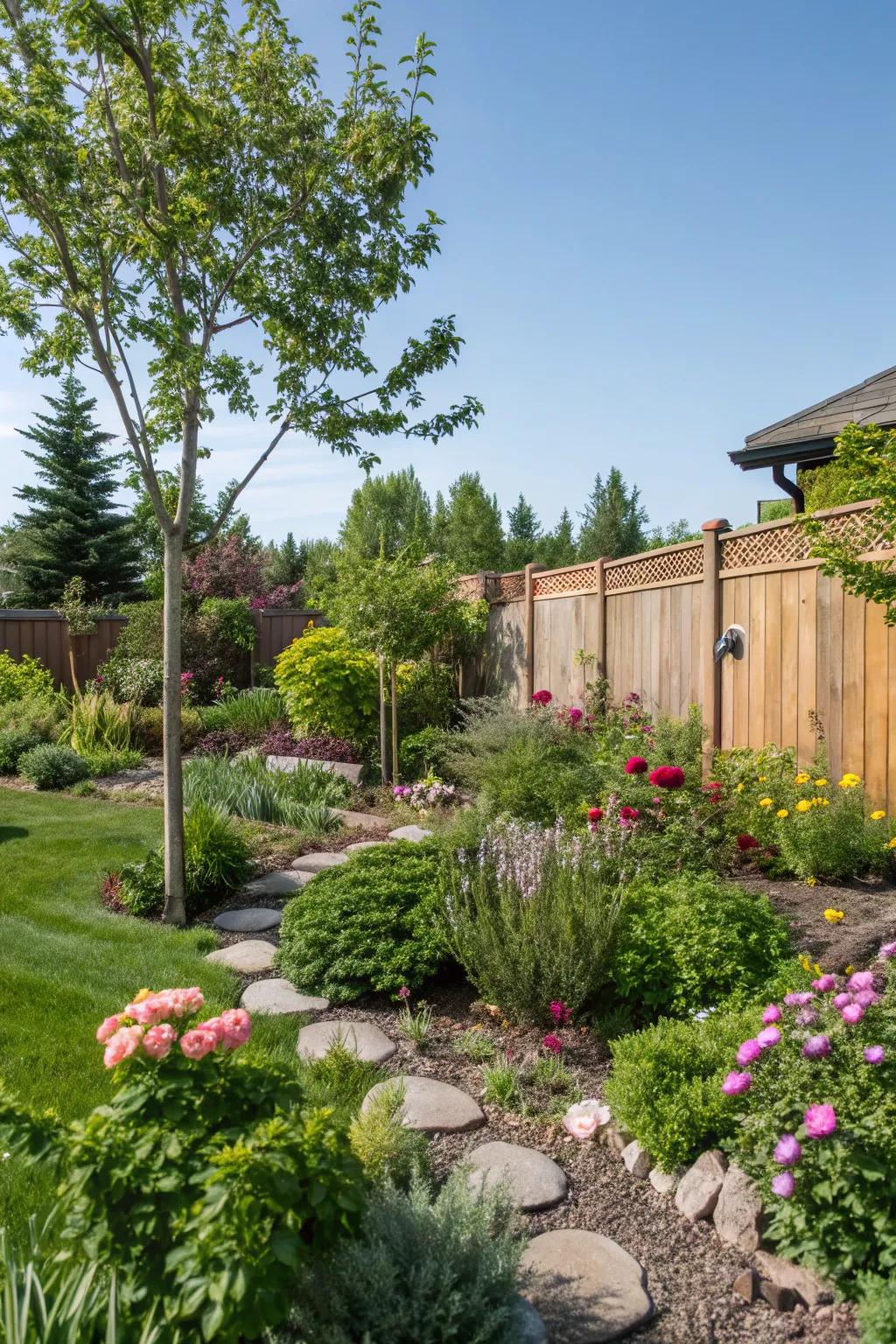 Natural aspects infuse vibrancy and life into your garden.