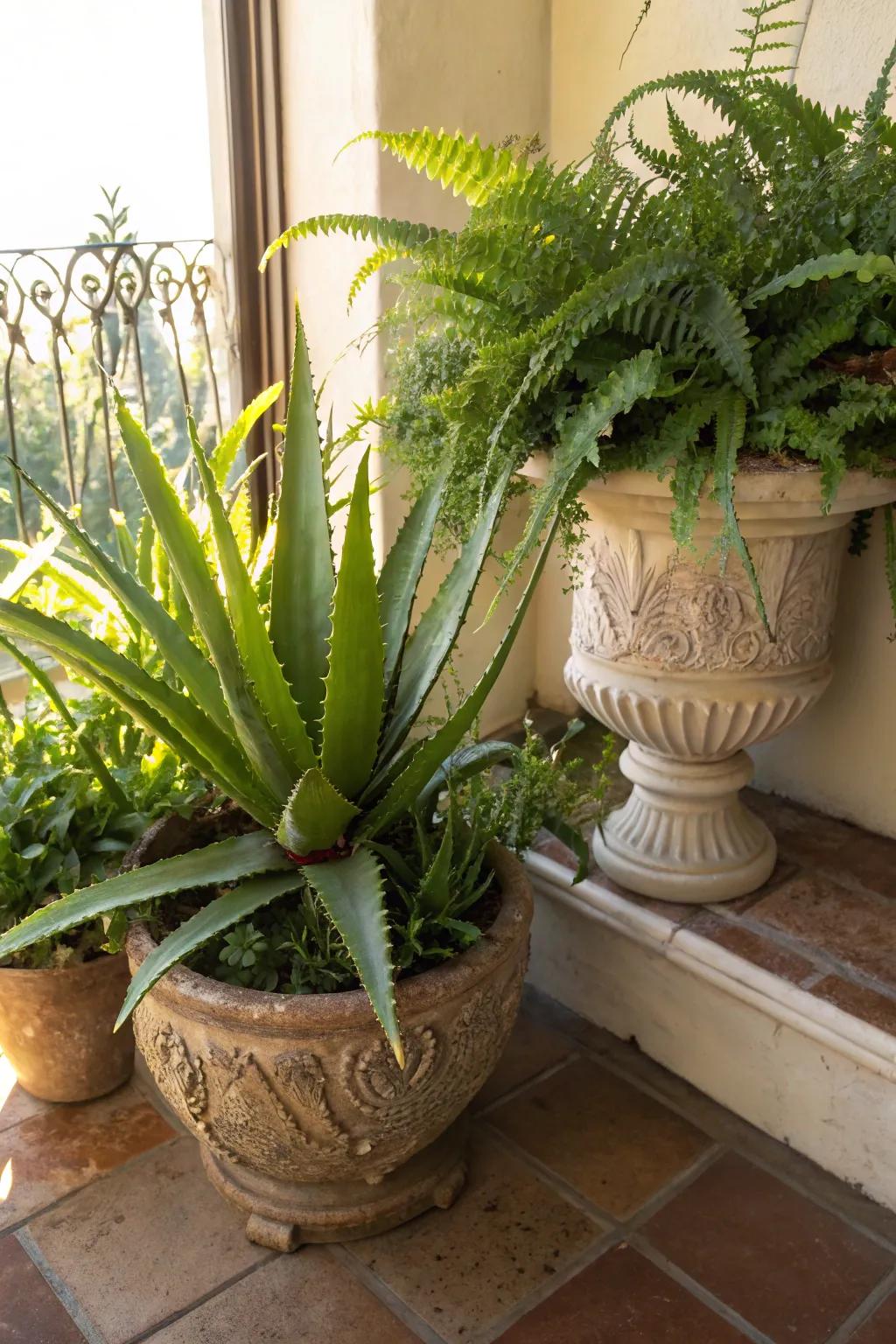 Embrace sunlight's potency to cultivate your indoor plants.