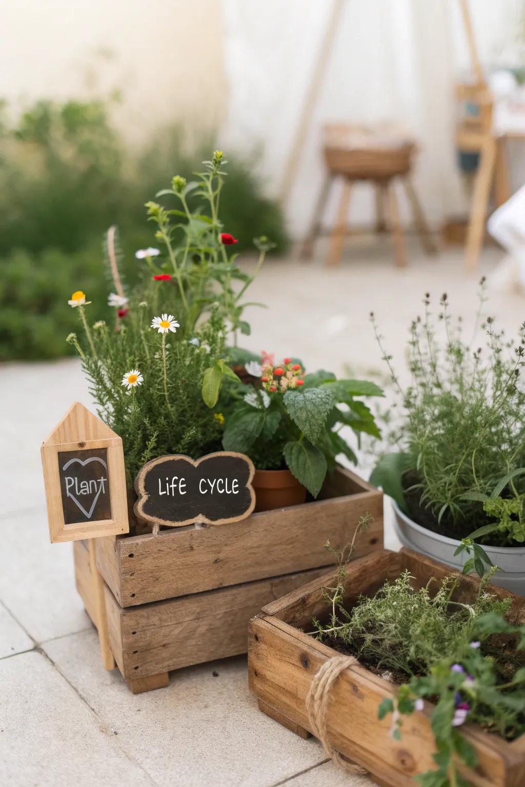 Cultivate curiosity with a charming educational garden that inspires young minds through nature's wonders.