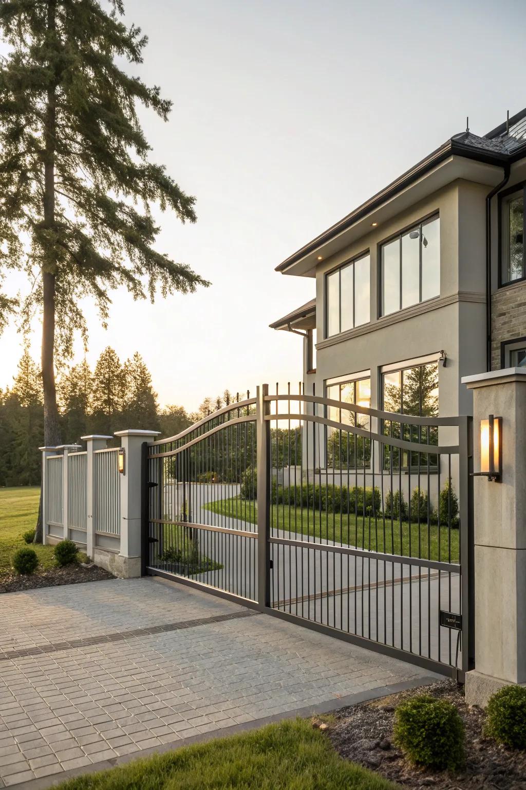 Neutral tones offer a sophisticated and harmonious look.